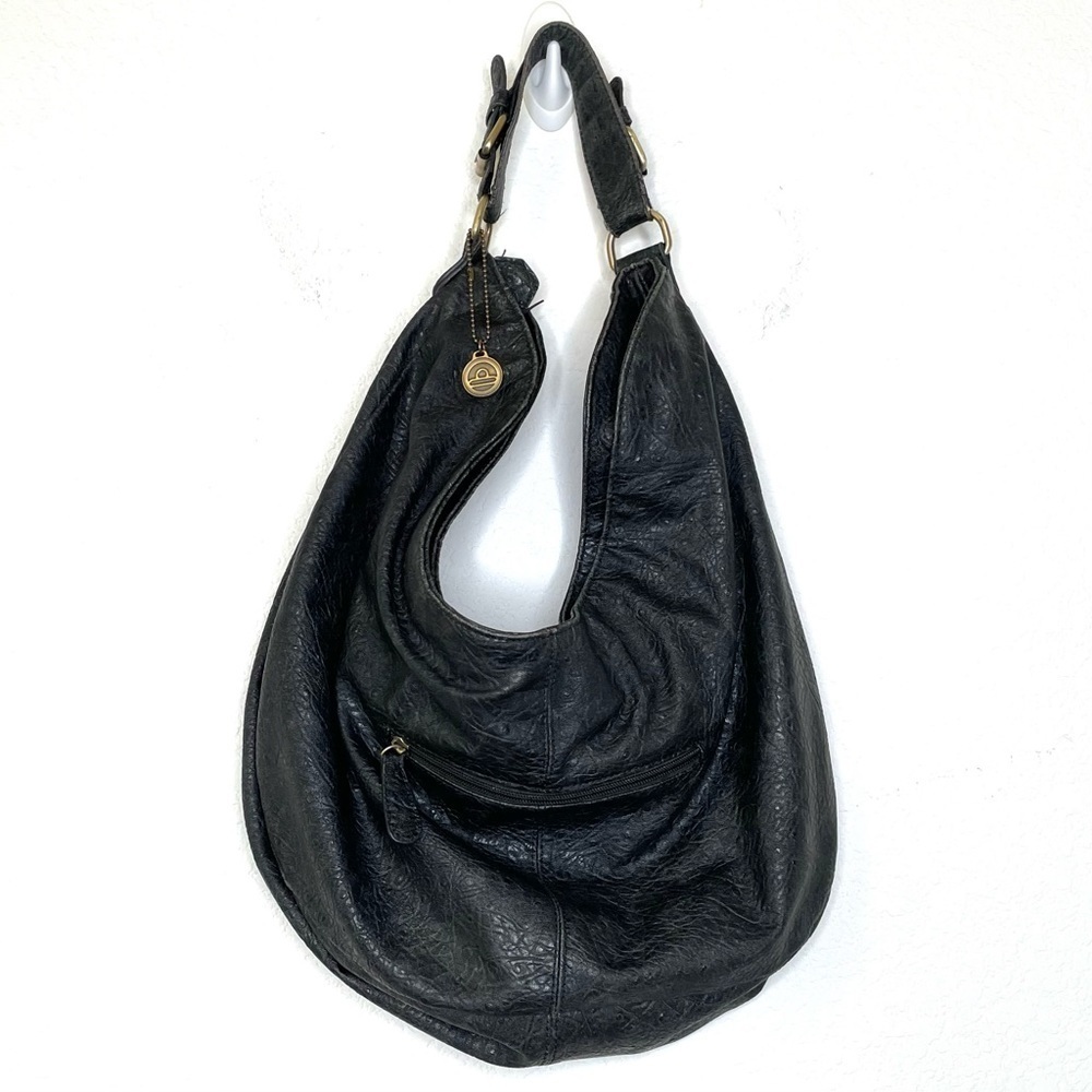 Big Buddha vegan leather hobo bag